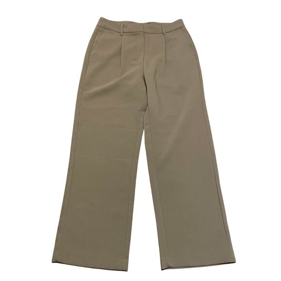 Old Navy Women's Medium Tan Extra High-Waisted Taylor Wide-Leg Trouser Pants NWT - Picture 1 of 7